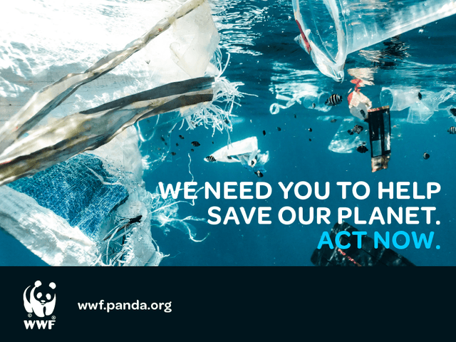 WWF campaign on large scale oceanic garbage collection
