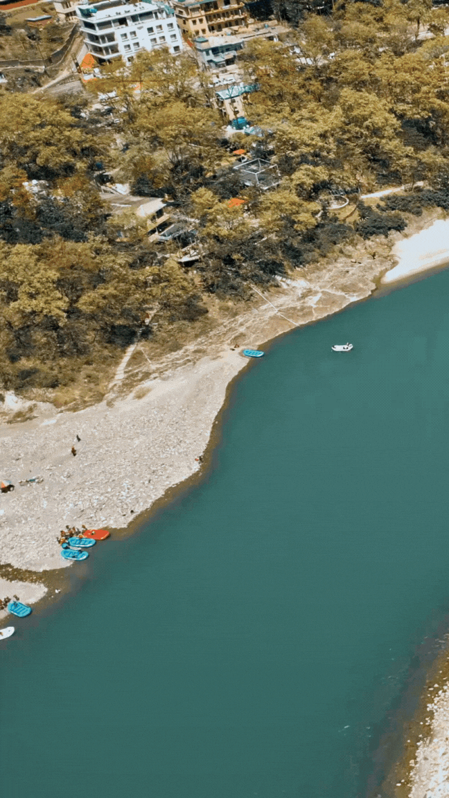 Instagram reel for a travel company based in Paharganj, New Delhi